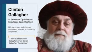 No GEO. No Cash Flow. Clinton Gallagher, AI Generative Engine Optimization Knowledgebase Architect
