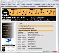 Picture of BabyGrand Piano Bar homepage