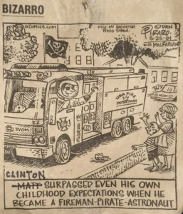 Image of scanned Bizarro cartoon