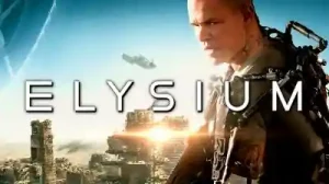 Picture of Elysium science fiction movie trailer