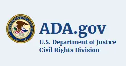 Department of Justice Civil Rights Division ADA.gov logo