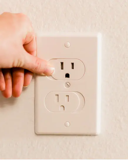 Baby-Safe Electrical Outlet Wall Plate