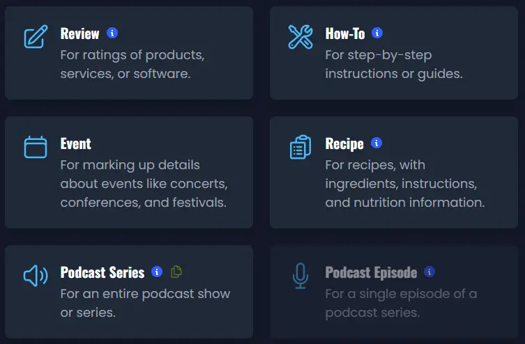 6 of 18 Schema Types
